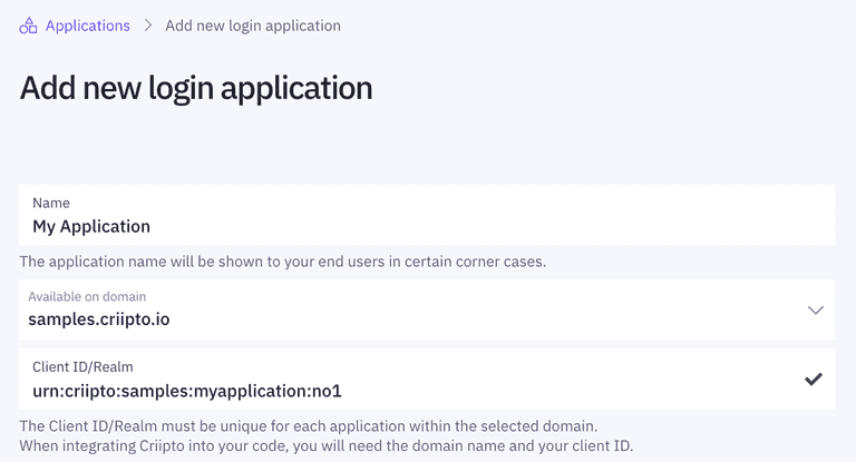 Register App